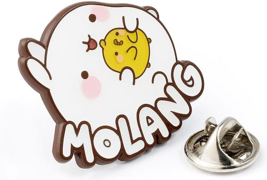 Molang & Piu Piu Logo Pin Badge
