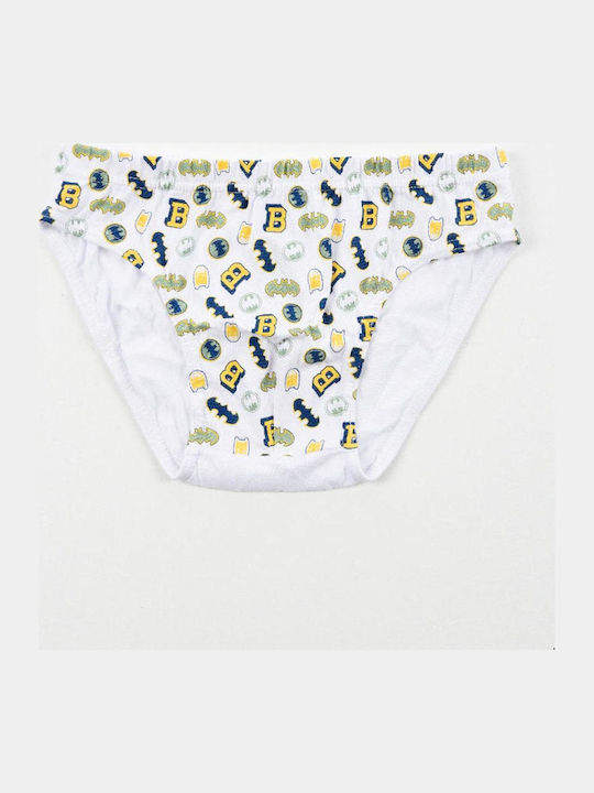Superheroes Kids' Set with Briefs Blue-white-khaki 3pcs