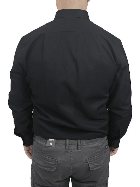 Langärmlig Hemd Black