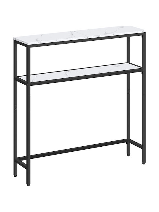 Konsole Weiß L80xB20xH80.9cm