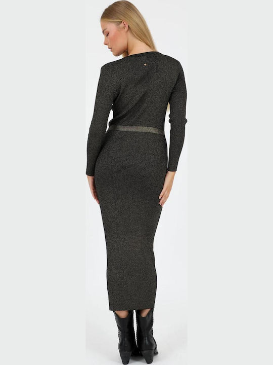 Rochie Midi De Seară Neagră