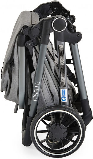 Moni Giselle Adjustable 2 in 1 Baby Stroller Suitable for Newborn Gray 6.9kg