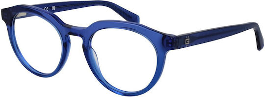 Guess Femei Plastic Rame Ochelari Albastru GU50134 090