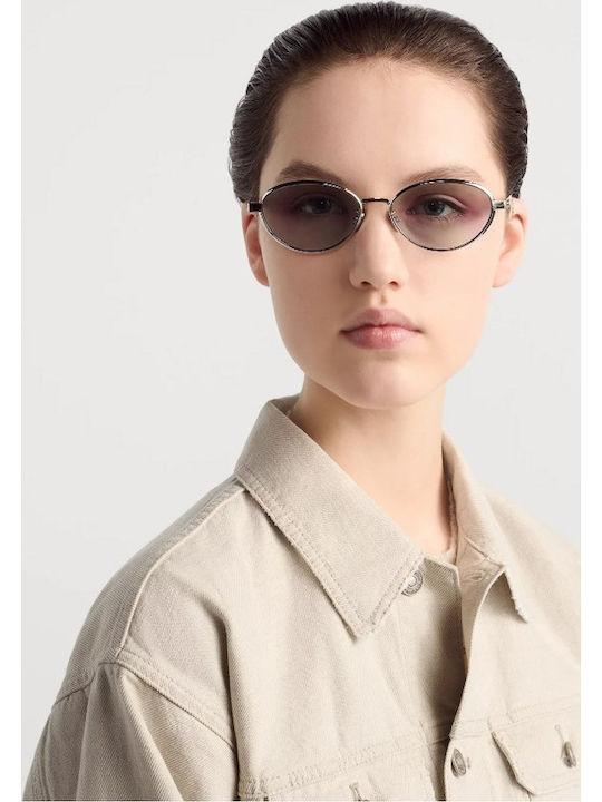Dior Unisex Sunglasses with Silver Metal Frame and Turquoise Gradient Mirror Lens DIORCANNAGE R1U F0I6