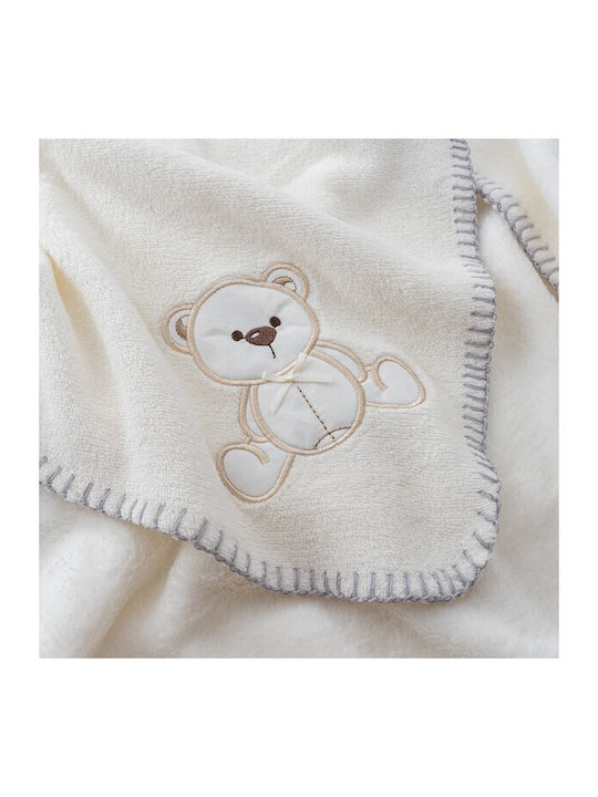 Interbaby Blanket Nursery Swaddling Blankets Beige 80x110cm