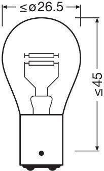 Osram Крушка за автомобил P21/5W 12V