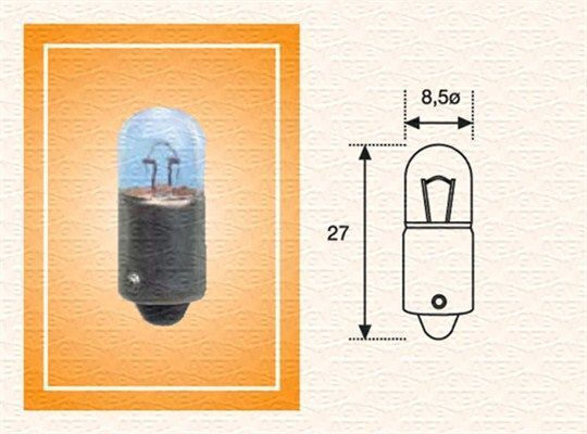 Magneti Marelli Lampen Auto T4W 1Stück