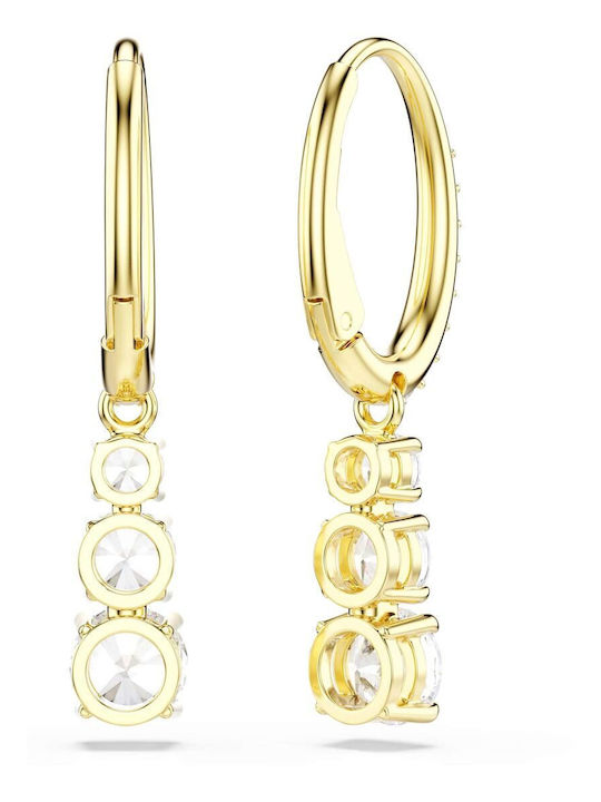 Swarovski Dangle Earrings with Stones