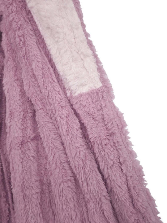 Ustyle Pentru Femei Halat Purple