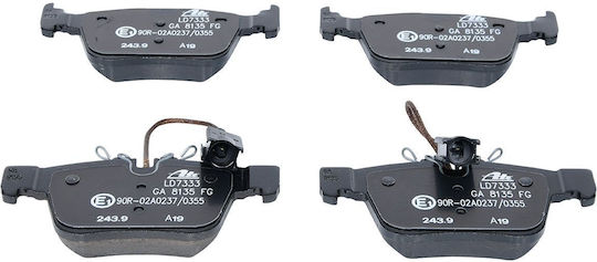 Ate Brake Pad Set Disc Brake 13.0470-7333.2