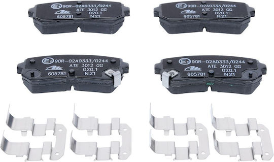Ate Set Plăcuțe Frână Disc 13.0460-5781.2