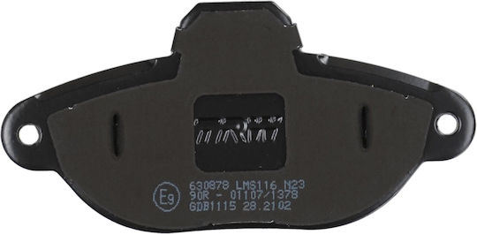 Trw Brake Pad Set Disc Brake GDB1115