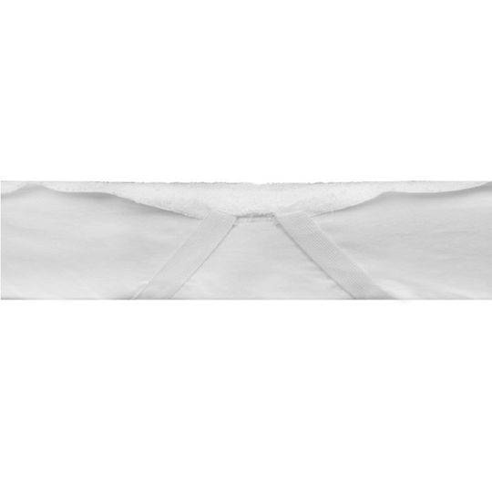 Matex Fitted Waterproof Crib Mattress Protector Terry Towel White 80x160cm