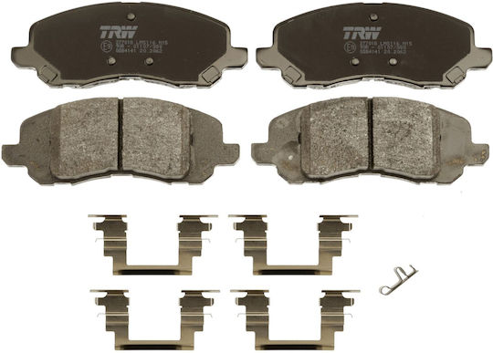 Trw Brake Pad Set Disc Brake Gdb4141