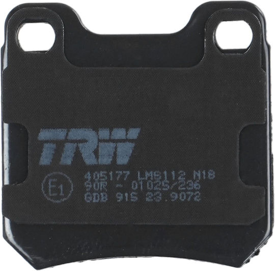 Trw Gdb915 Brake Pad Set Disc Brake