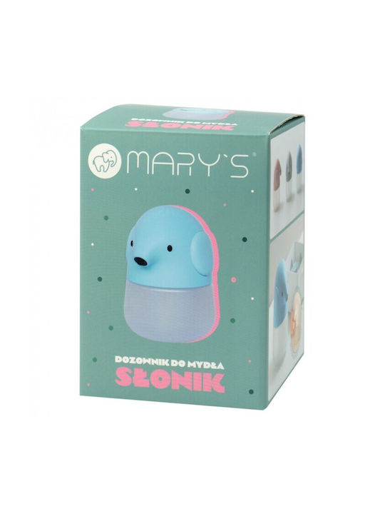 Mary's Εντοιχιζόμενο Dispenser Πλαστικό Μπλε 300ml