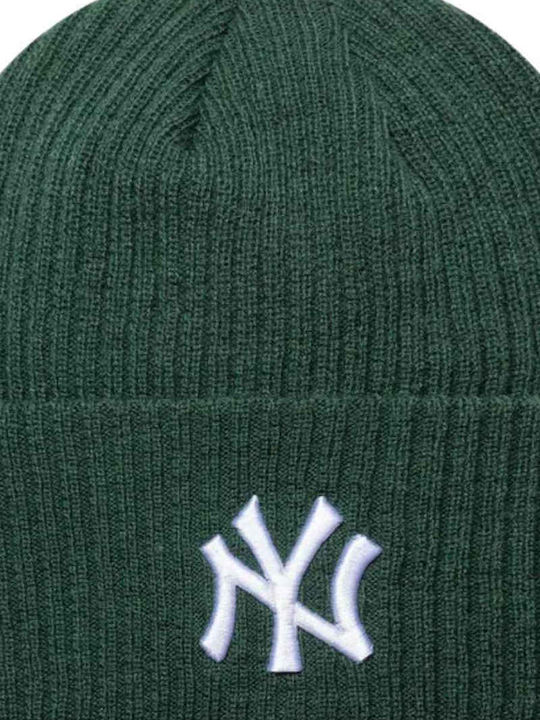 Beanie Unisex Beanie Knitted in Green color