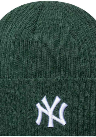 Beanie Unisex Beanie Knitted in Green color
