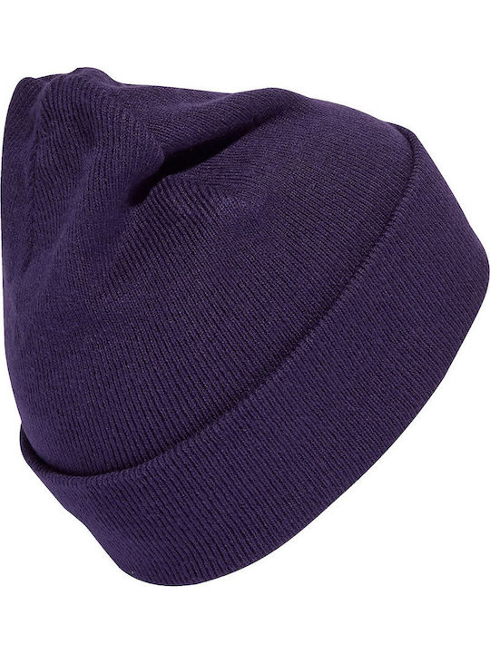 Adicolor Beanie Ανδρικός Σκούφος Πλεκτός σε Μωβ χρώμα