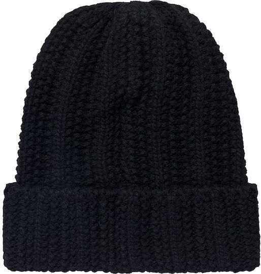 Beanie Beanie Knitted in Black color