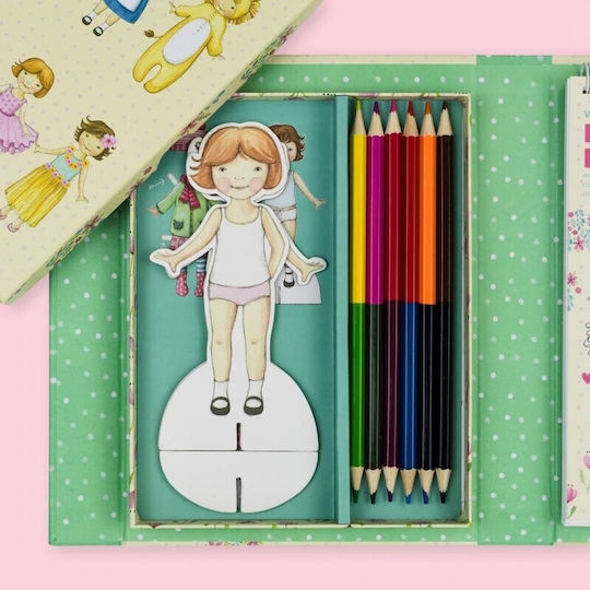Aktivitäten Set – Papier Puppe Kit Vintage 20216 Tiger Tribe 9341736007897