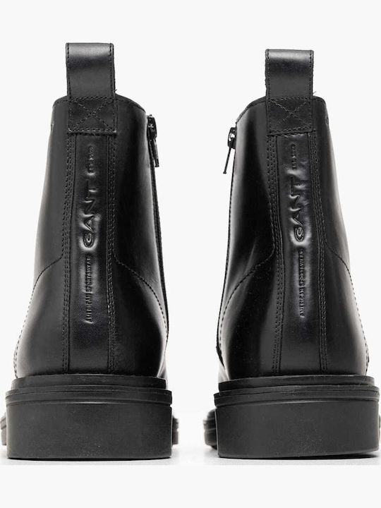 Leather Black Boots