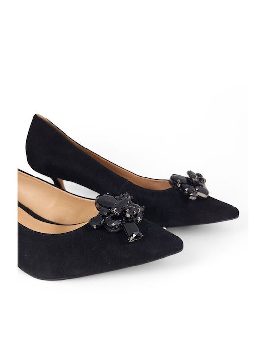 Pumps mit mittelhohem Absatz Schwarz