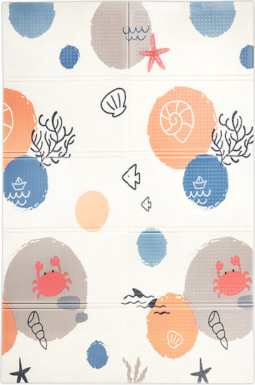 Double-Sided Play Mat Ocean Stars Blue Lorelli 10300480006