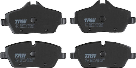 Trw Brake Pad Set Disc Brake Gdb1611