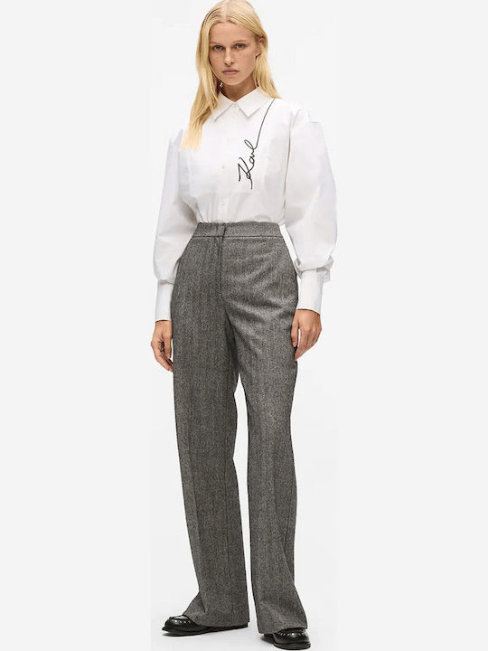 Signature Women's Long Sleeve Shirt White