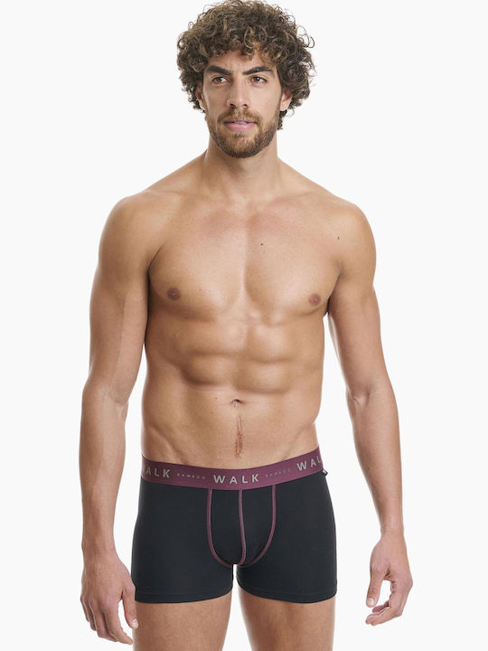 Herren Boxershorts Brown-khaki 2Packung