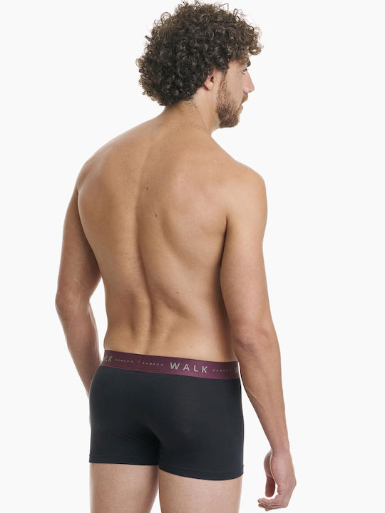 Herren Boxershorts Brown-khaki 2Packung