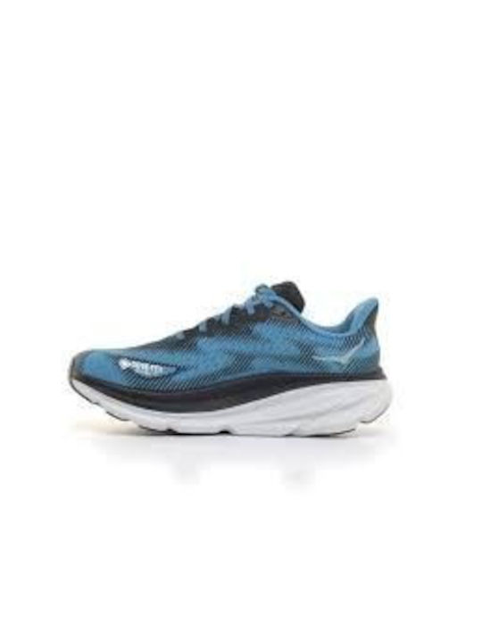 Clifton 9 Sport Shoes Running Blue Waterproof with Gore-Tex Membrane