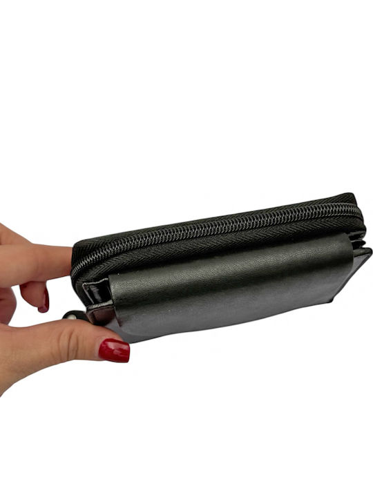 Small Leather Women's Wallet Classic Black