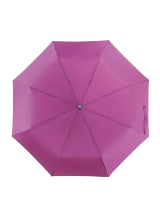 Rain Windproof Umbrella Compact Fuchsia