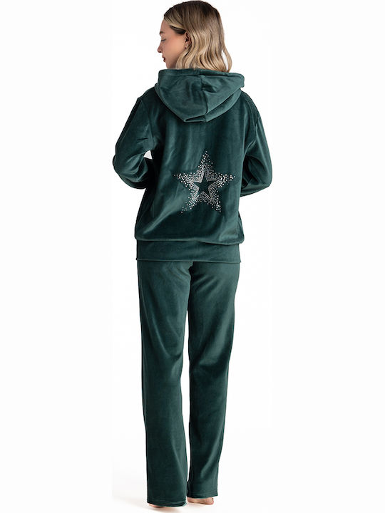 Sweatpants Velvet Monochrome