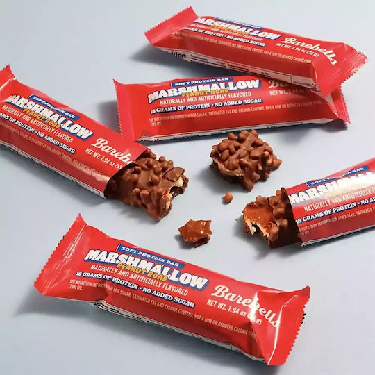 Barebells Soft Protein Bar Bar with 16gr Protein & Flavor Marshmallow Rocky Road 55gr