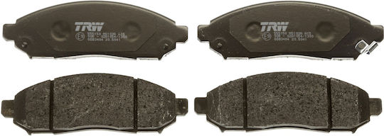 Trw Brake Pad Set Disc Brake Gdb3404
