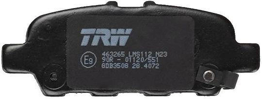 Trw Gdb3508 Set Plăcuțe De Frână Disc Frână Auto