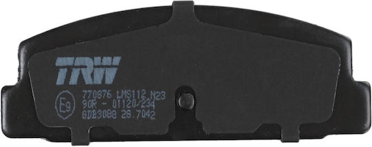 Trw Brake Pad Set Disc Brake Gdb3088
