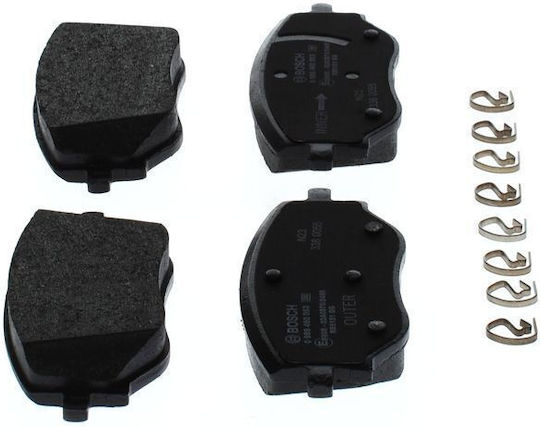 Bosch Brake Pad Front for Dacia Duster