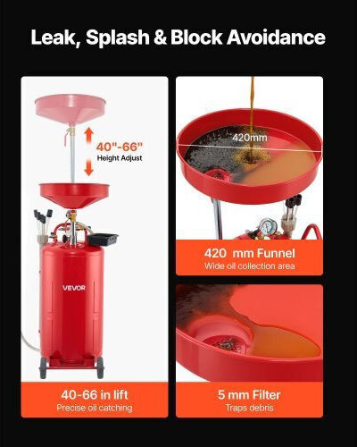 Vevor Air Oil Separator with 79.5 Liter Capacity