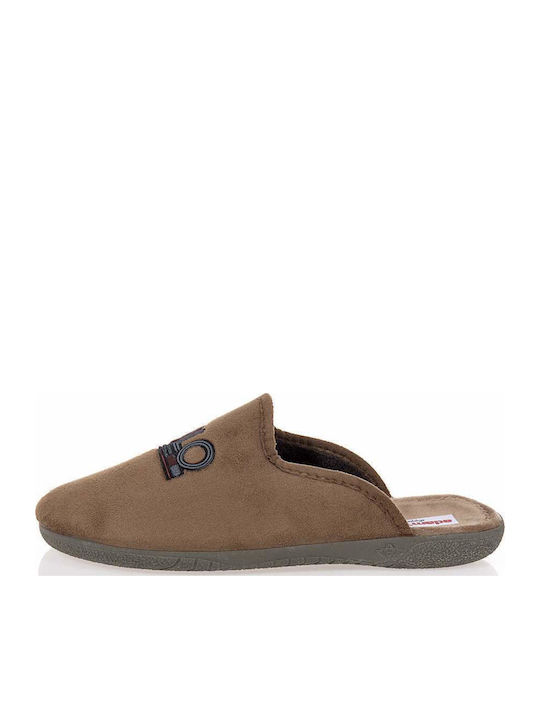 Adam's Shoes Men's Slipper Khaki
