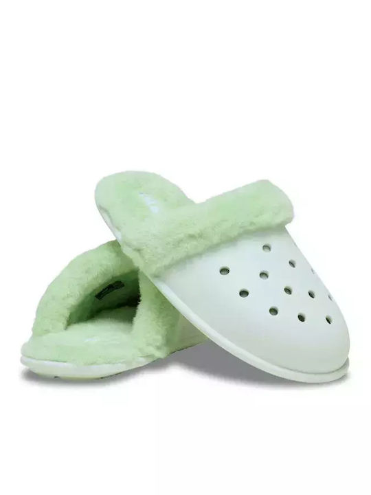 Winter Women's Slippers Green
