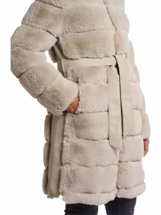 Women's Short Fur Gray