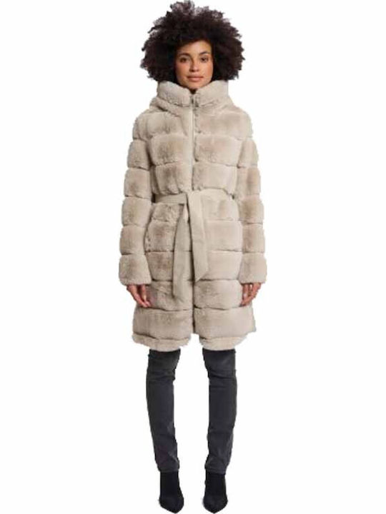 Women's Short Fur Gray