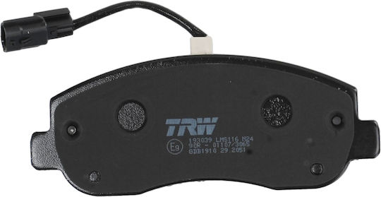 Trw Gdb1910 Brake Pad Set Disc Brake