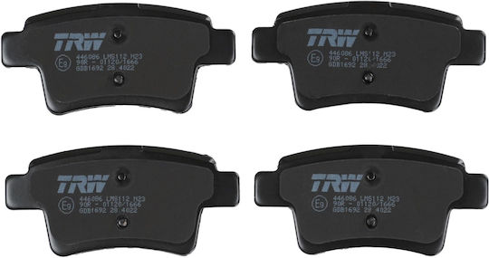 Trw Brake Pad Set Disc Brake Gdb1692