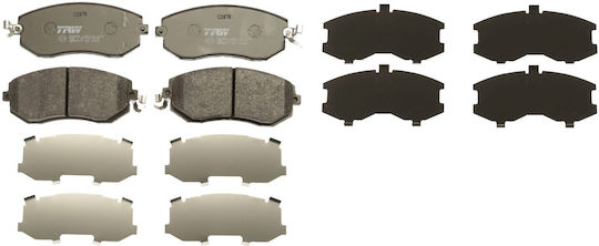Trw Brake Pad Set Disc Brake Gdb3519