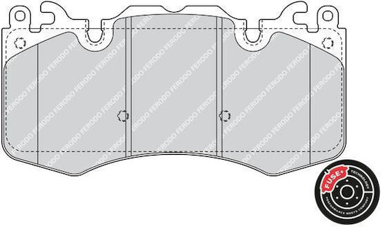 Ferodo Fdb4379 Brake Pad Set Disc Brake